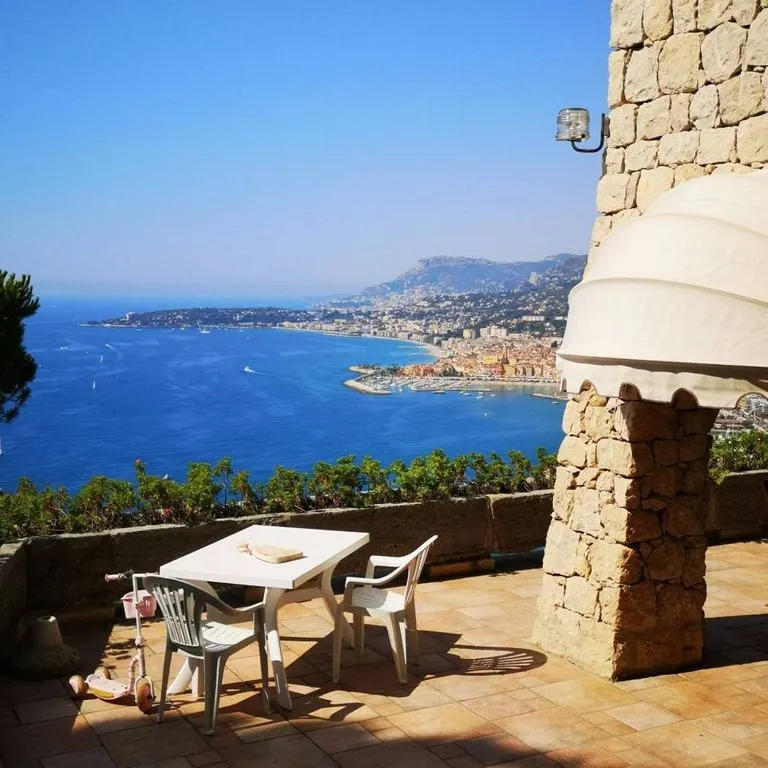 Terrass - Stone Villa with Sea Views in Grimaldi Superiore