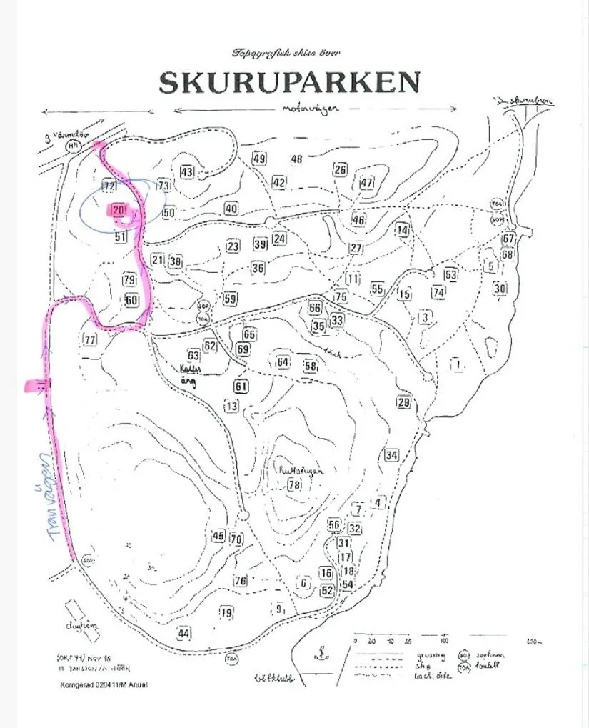 Cottage with Garden in Skuruparken, Nacka
