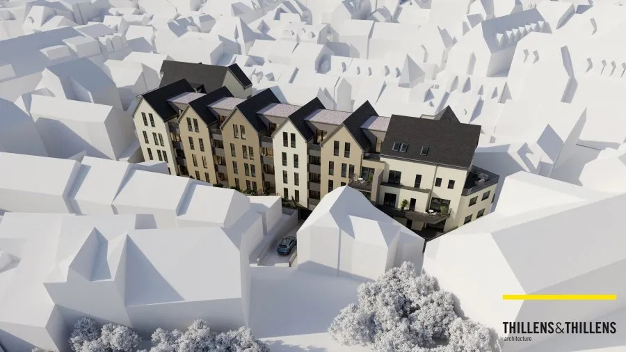 Duplex Apartment with Loggia in Diekirch