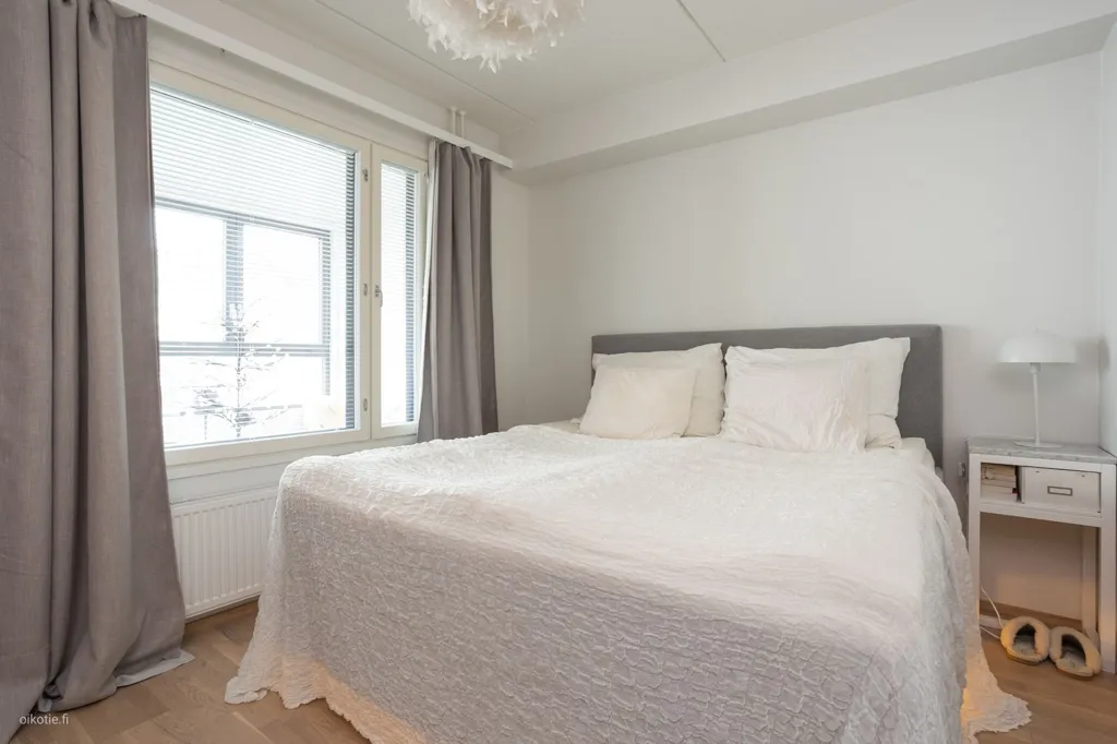 Chambres - Scandinavian-Style City Flat with Balcony in Vaasa