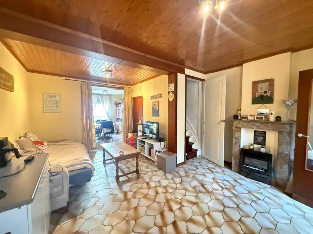 Living Room - House with Ample Parking in Braine-Le-Comte