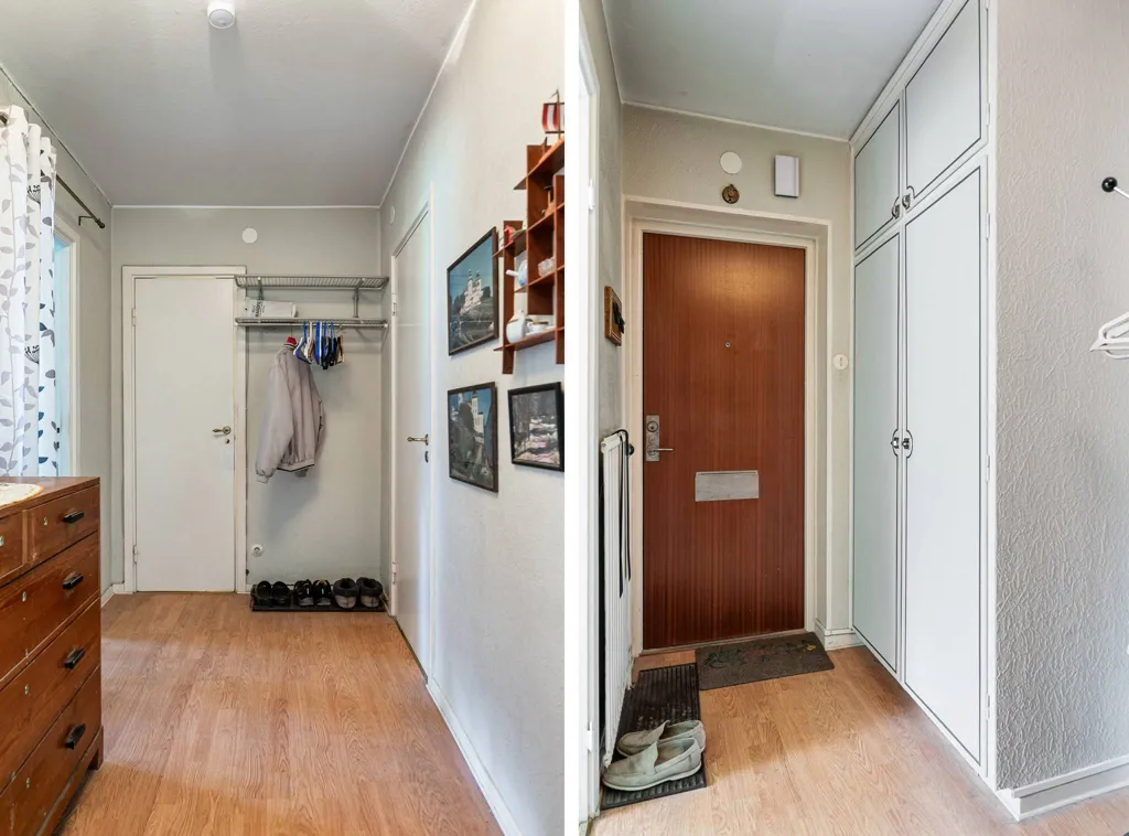 Entrée - Two-Bedroom Flat with Balcony in Tystberga