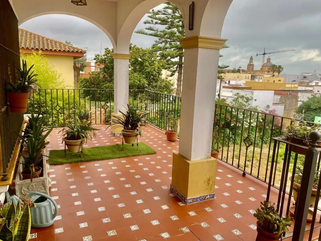 Terrass - Detached House with Pool in Sanlúcar de Barrameda