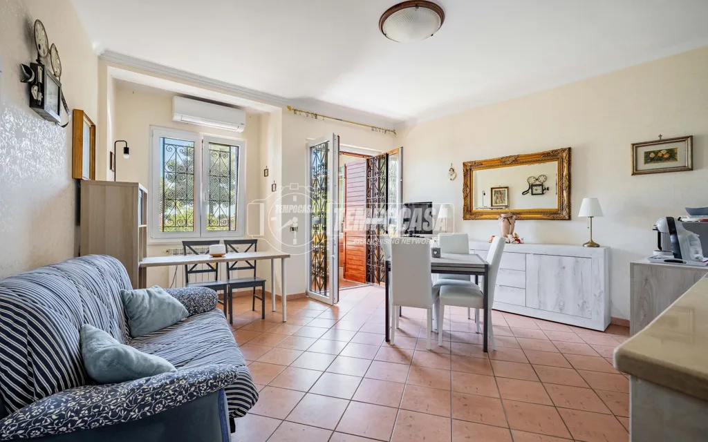 Séjour - Rustic Bilocale with Pool in Ladispoli