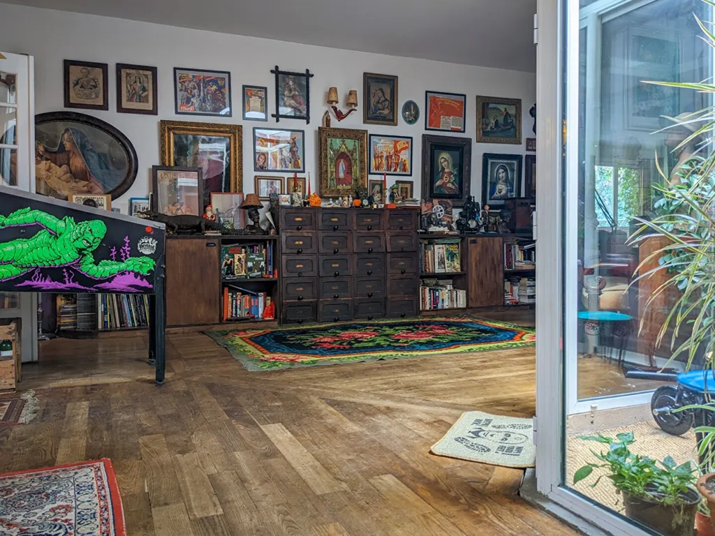 Séjour - Appartement avec Jardin en Jouissance au 18ème Arrondissement