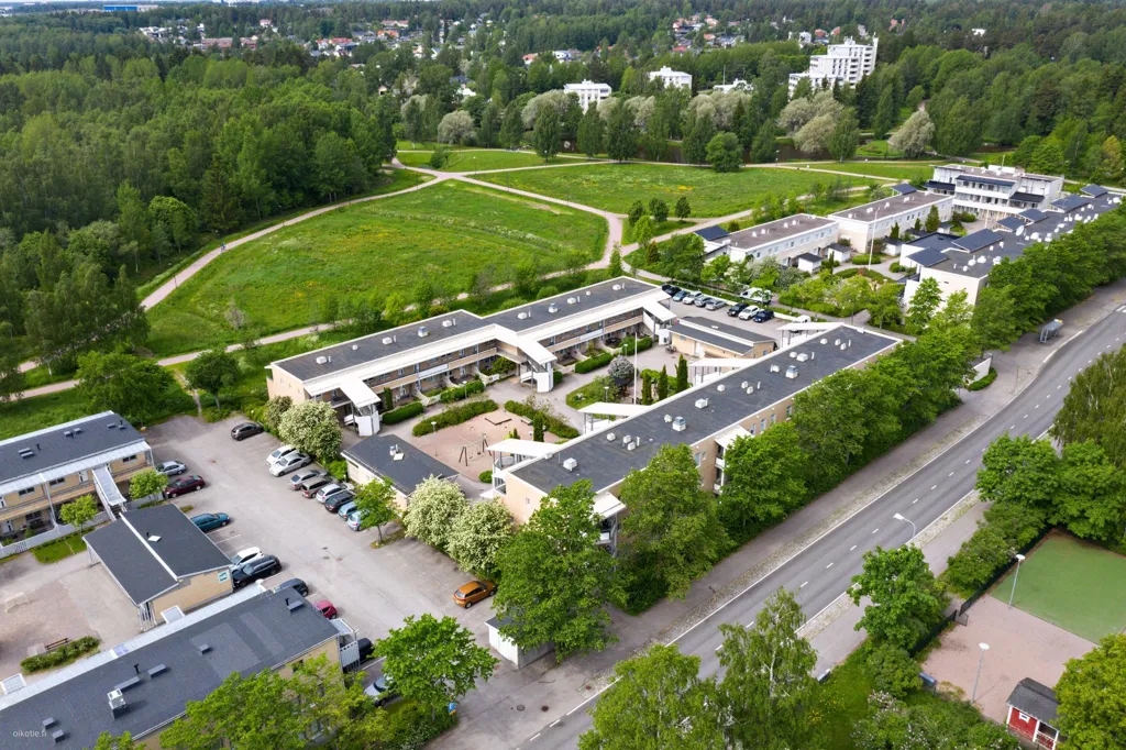Vue aérienne - Apartment with Private Sauna in Simonkylä