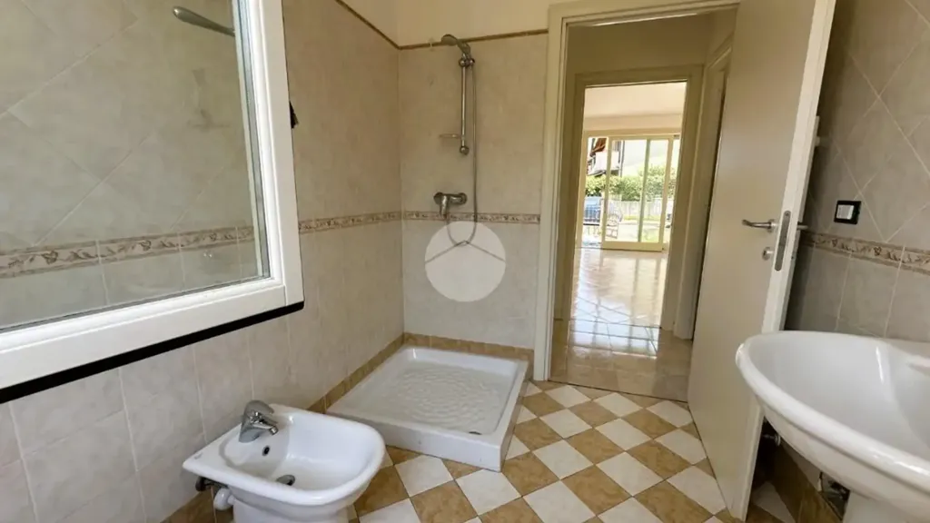 Bathrooms - Semi-Detached Villa with Garden in Rovato