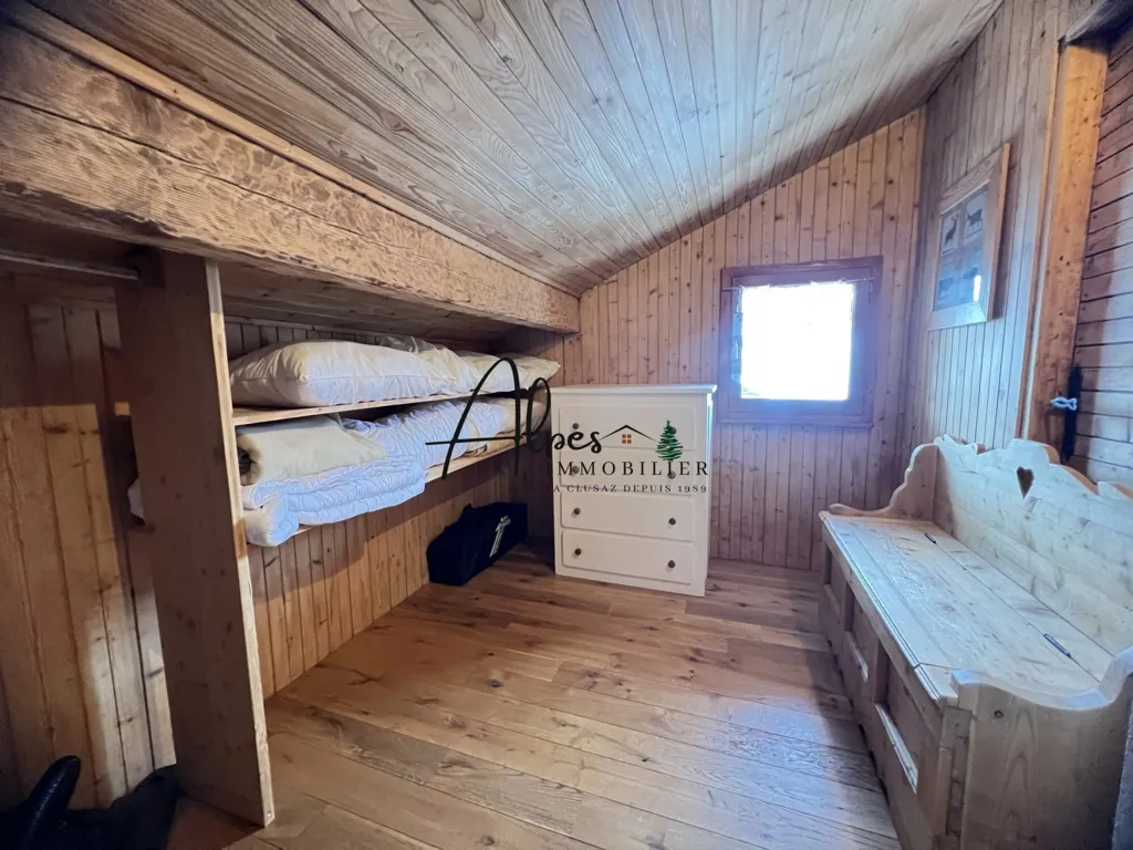 Chambres - Chalet Rénové avec Vue Panoramique à La Clusaz