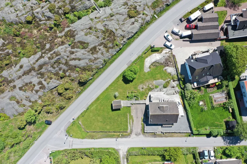 Vue aérienne - Plot with Sea View near Göteborg