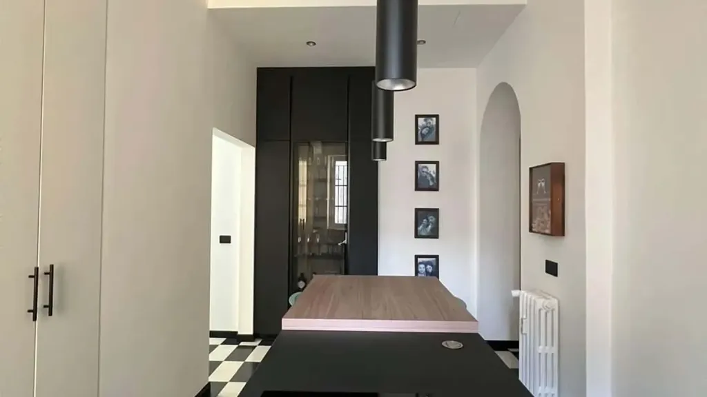Cuisine - Bright Studio with Balcony in Milan