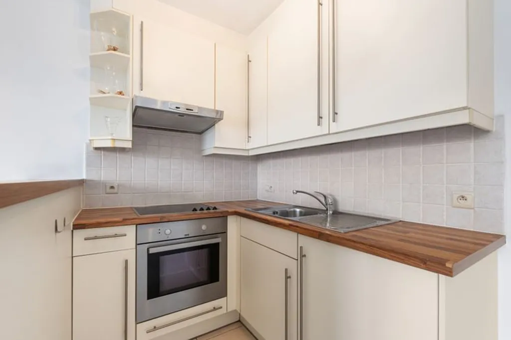 Cuisine - Duplex avec Terrasse ensoleillée à Ostende