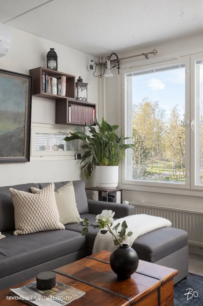 Séjour - Apartment with Sauna and Balcony in Jyväskylä