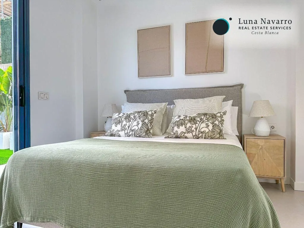 Bedrooms - Modern Villa with Sea View in Finestrat