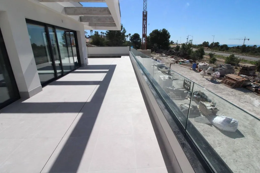 Terrace - Luxury Villa with Sea View in Finestrat