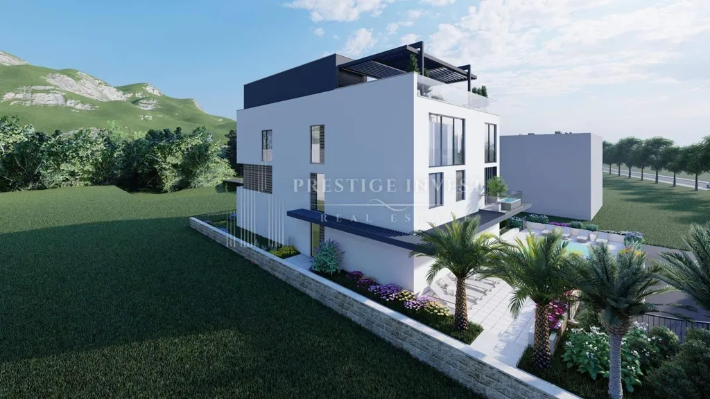 Modern Apartment with Sea View in Sukošan