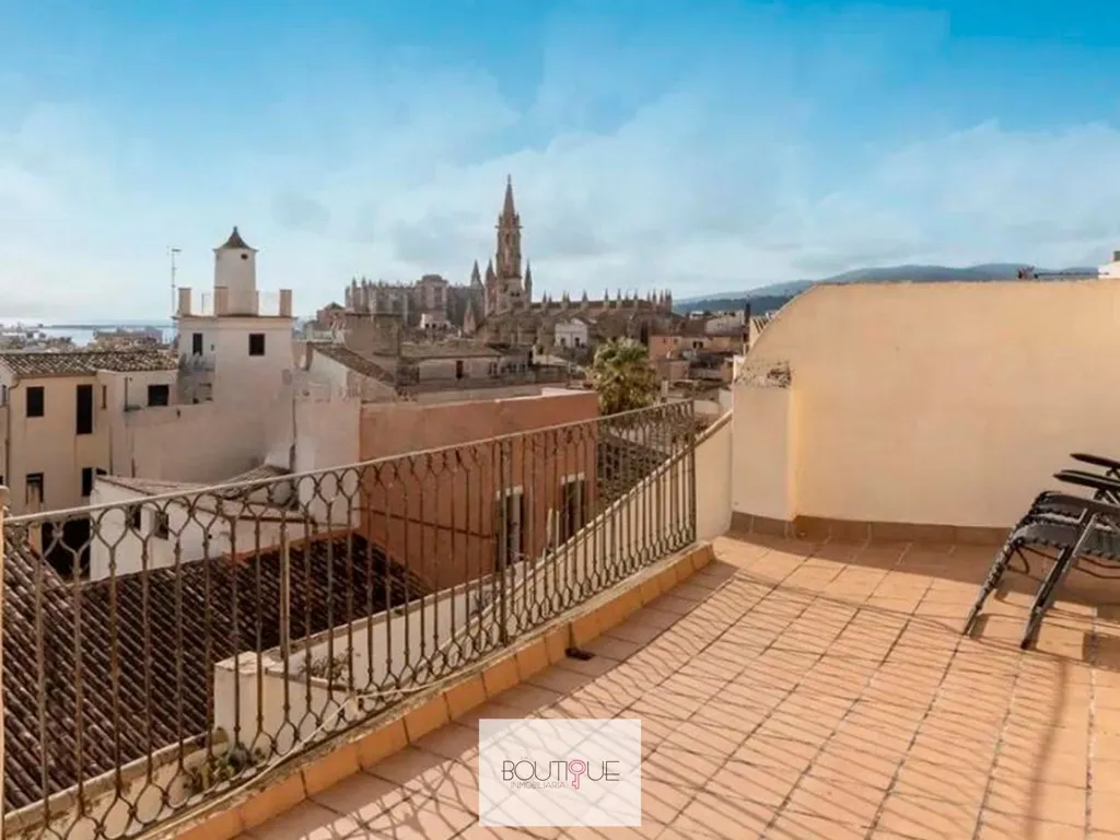 Terrasse - Renovated Apartment with Roof Terrace in Old Town Palma