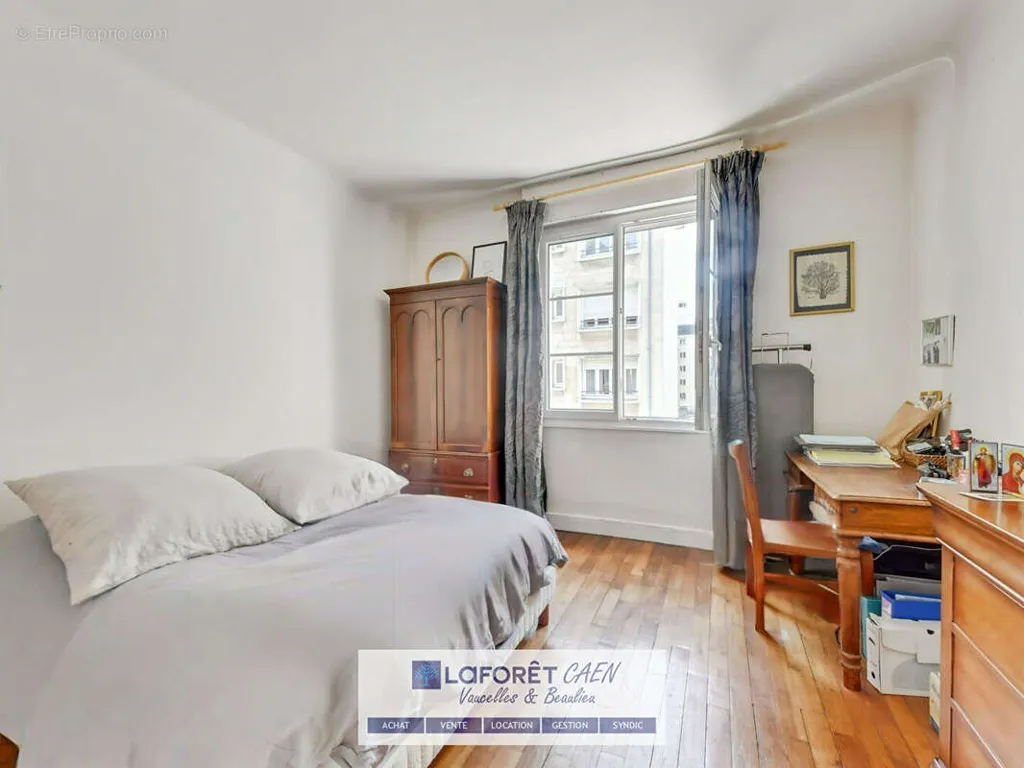 Chambres - Appartement 3 Pièces avec Balcon au Centre de Caen
