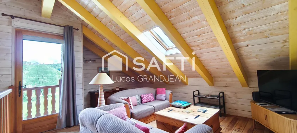 Pièces - Chalet avec Vue Lac et Sauna près de Chalain
