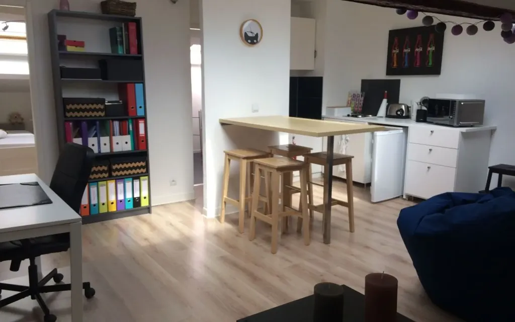 Cucina - Loft-Style Flat near Nancy University