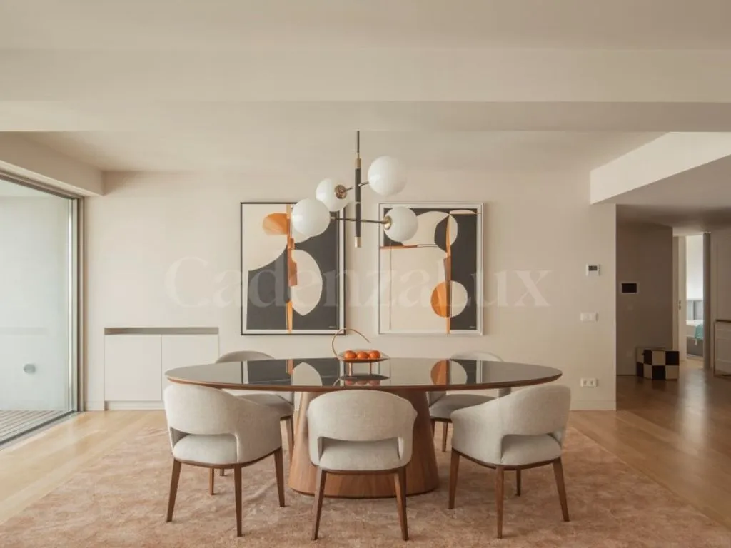 Sala da pranzo - Luxury Flat with Balconies in Lisbon