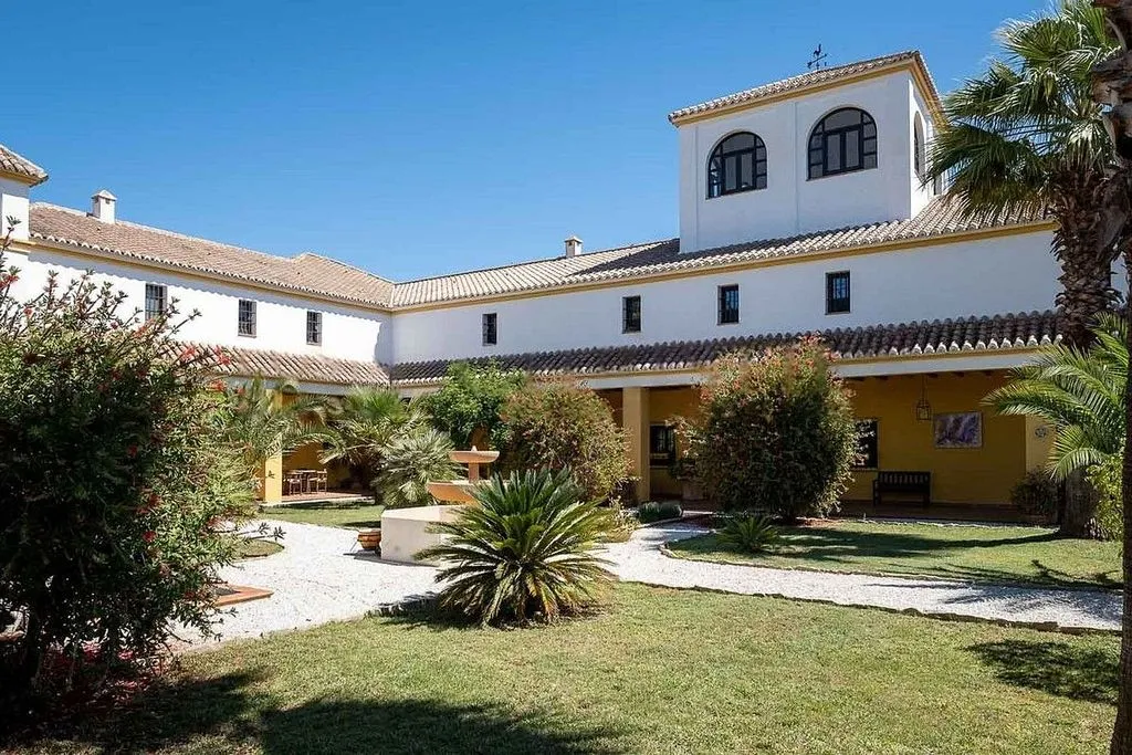 Garden - Andalusian Cortijo with Pool in Almogía