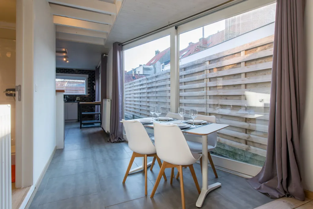 Salle à manger - Appartement 1 Chambre avec Terrasse à Bruges