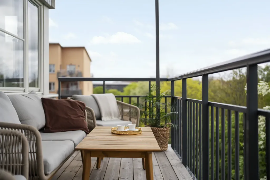 Rõdu - Apartment with Balcony in Uppsala