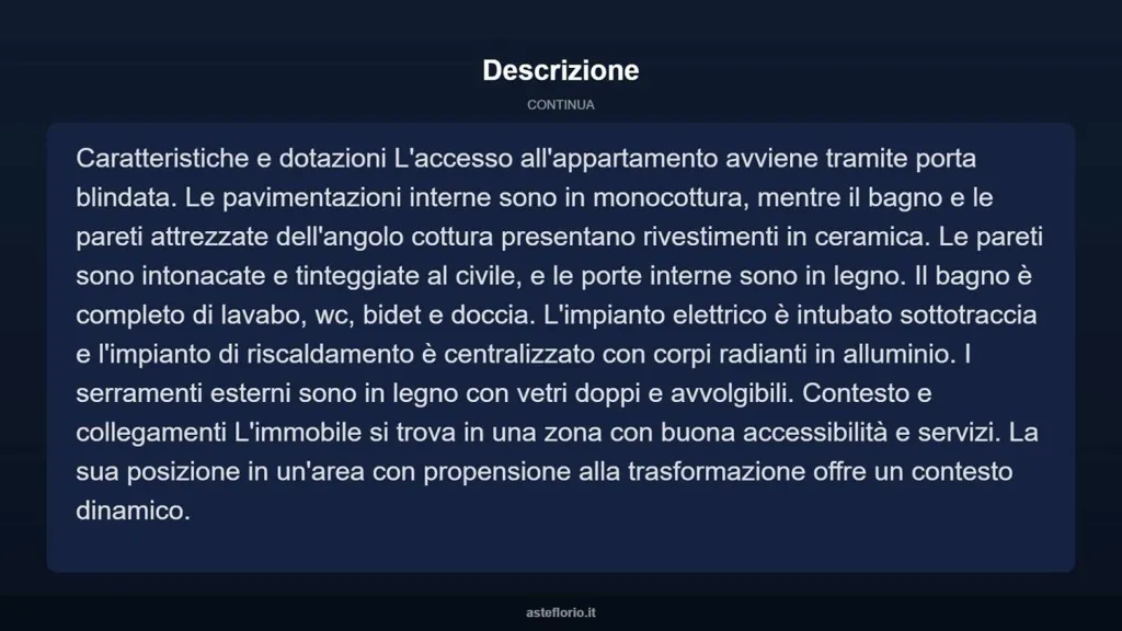 Auctioned Apartment with Ascender in Moncalieri