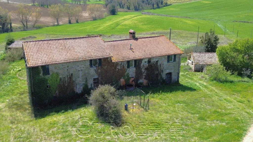 Õhuvaade - Rustic Casale with Olive Grove near Perugia