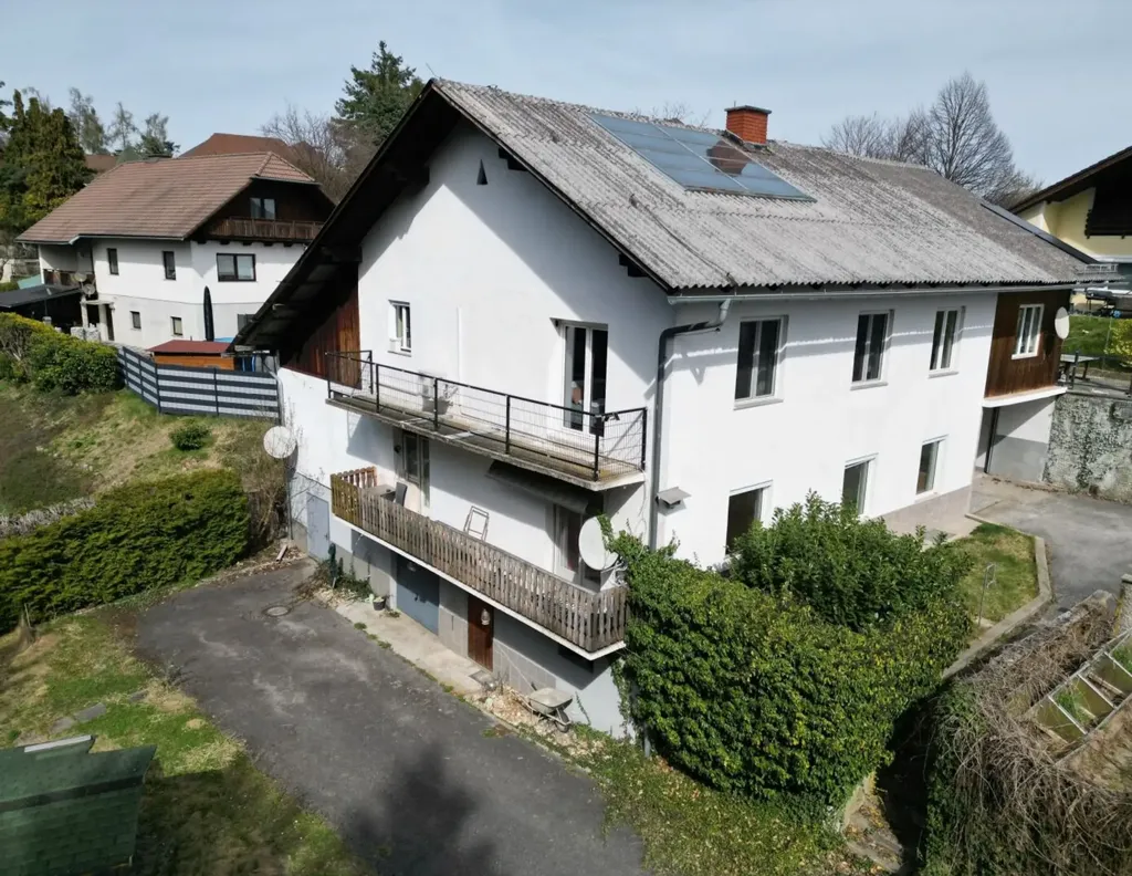 Õhuvaade - New Build with Balcony in Laßnitzhöhe