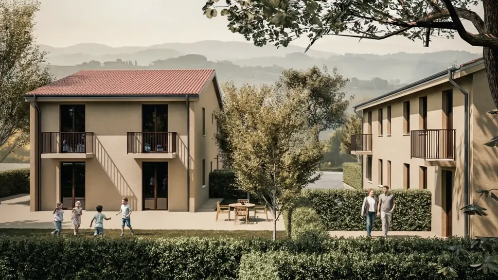Villa with Four Sides Exposed in Altavilla Vicentina