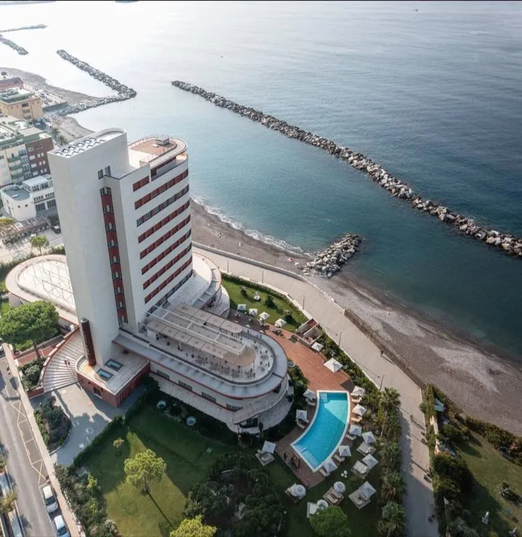 Vue aérienne - Luxury Apartment with Sea View in Chiavari