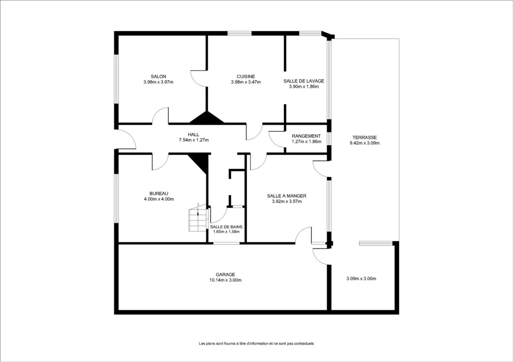 Plan - Villa 4 Façades avec Jardin à Lasne