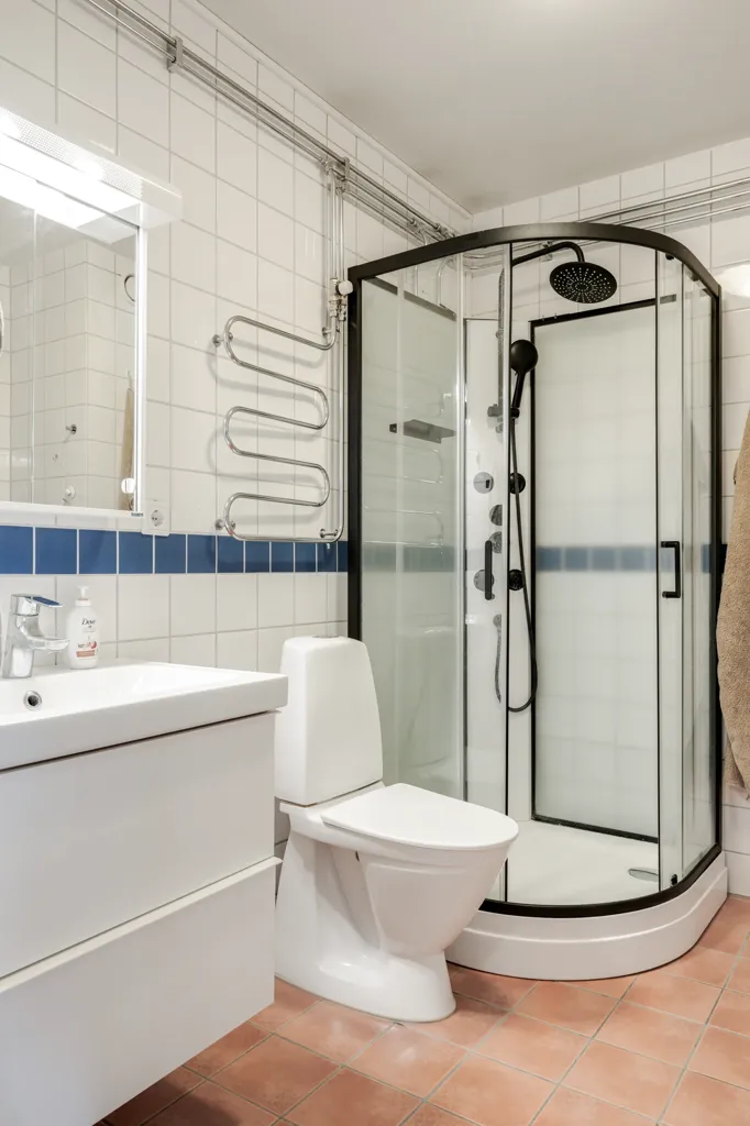 Salles de bain - Two-Bedroom Flat with Balcony in Skåne
