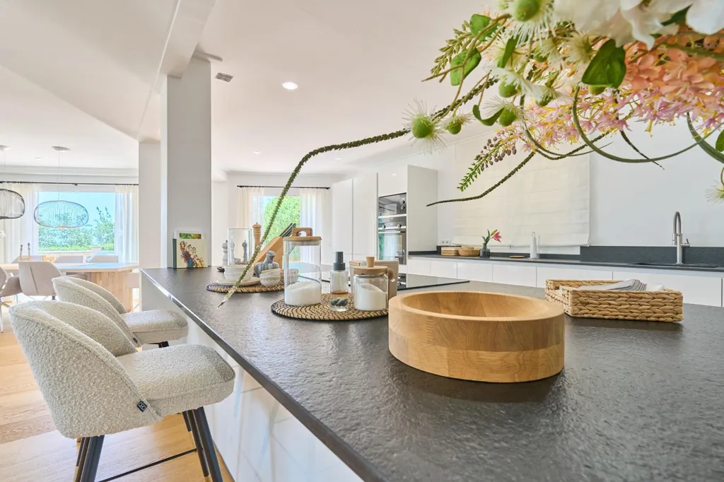 Köök - Luxury Villa with Golf Views in Son Vida