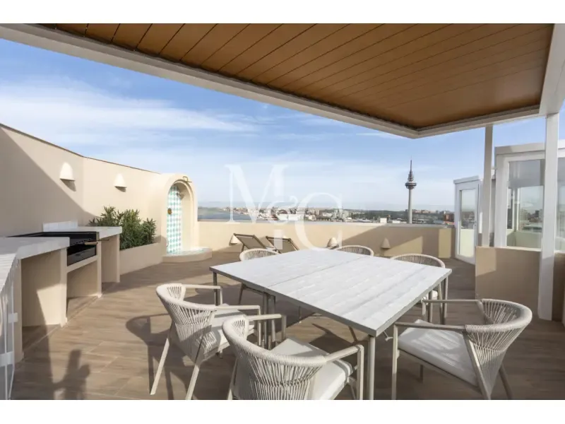 Terrass - Penthouse with 360° Views in Goya, Madrid
