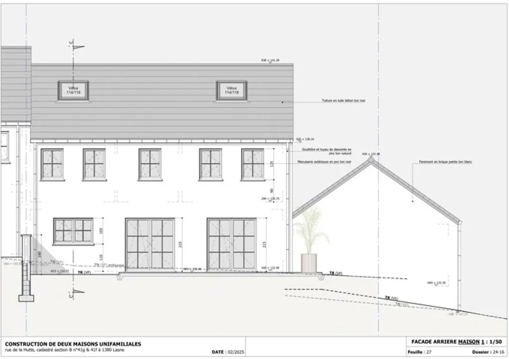 New Low-Energy Villa with Terrace in Lasne