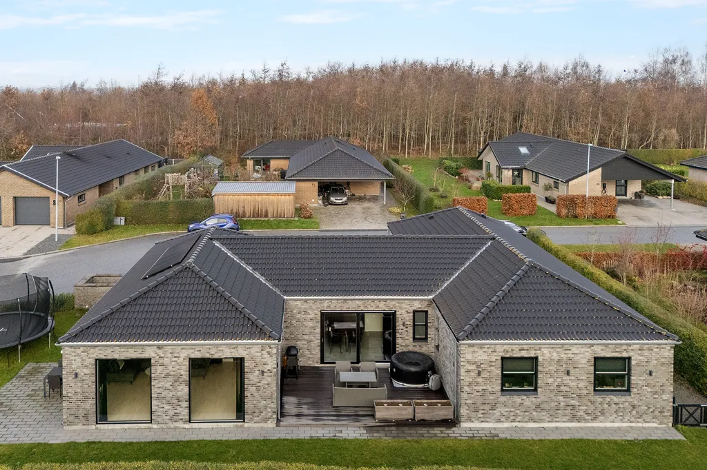 Vue aérienne - Maison 7 pièces à Fredericia