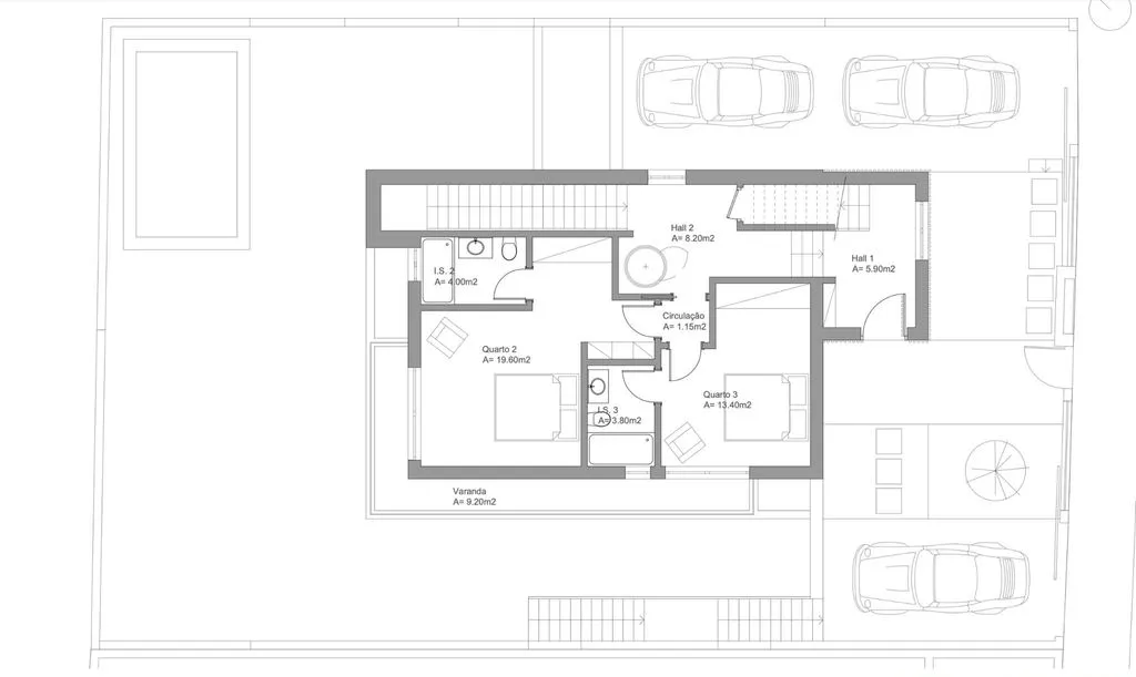 Planimetria - Luxury Villa with Pool in Estoril