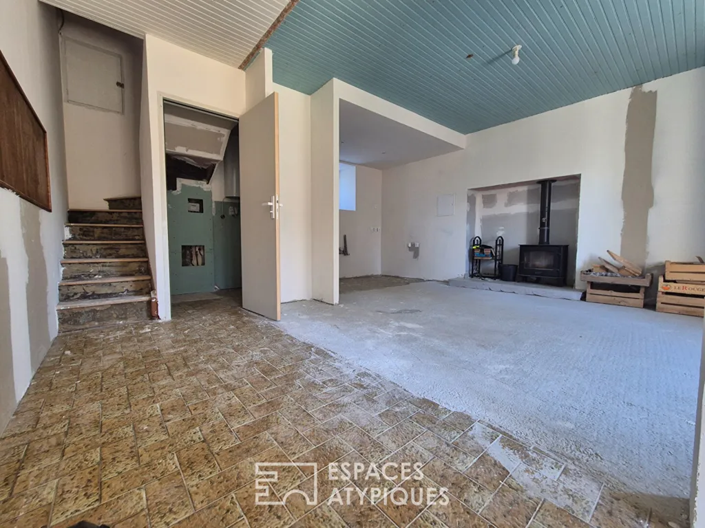 Séjour - Maison en Pierre à Rénover à Bobital, Proche Dinan