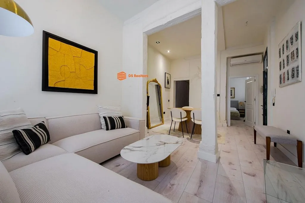 Séjour - Luxury Apartment with Rustic Elegance in Madrid