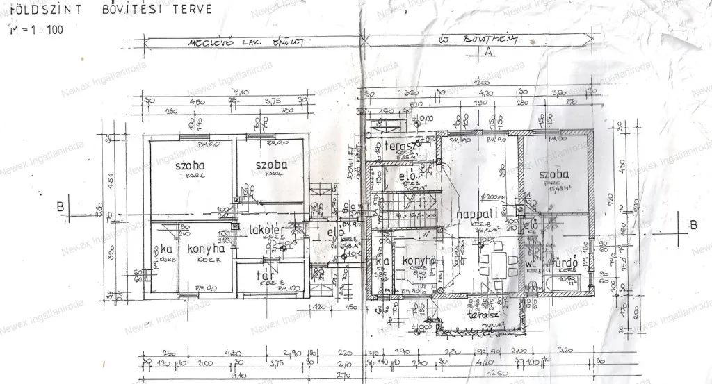 Plan - Multi-Generational Home with Business Potential in Mályi