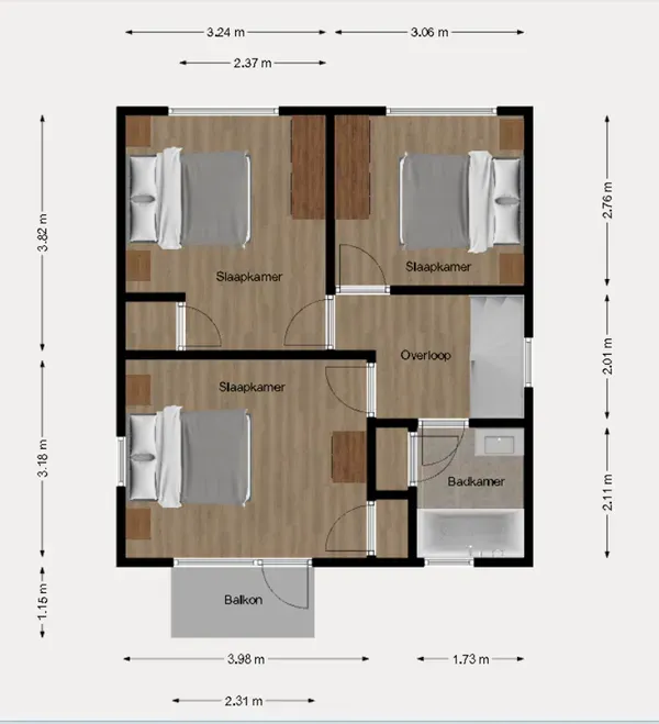 Plan - Detached House with Panoramic View in Schinnen