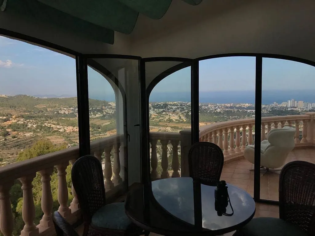 Terrass - Villa with Panoramic Views in Calpe