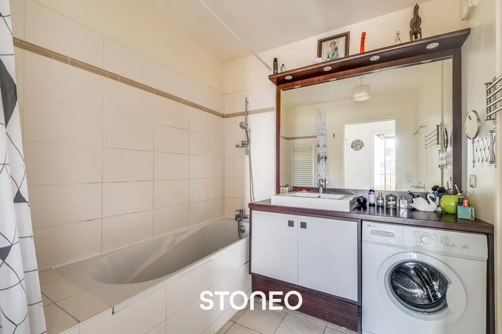 Salles de bain - Appartement 3 Pièces avec Terrasse à Paris 19