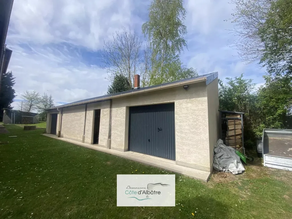 Extérieur - Maison de Brique avec Piscine près de Veules-les-Roses