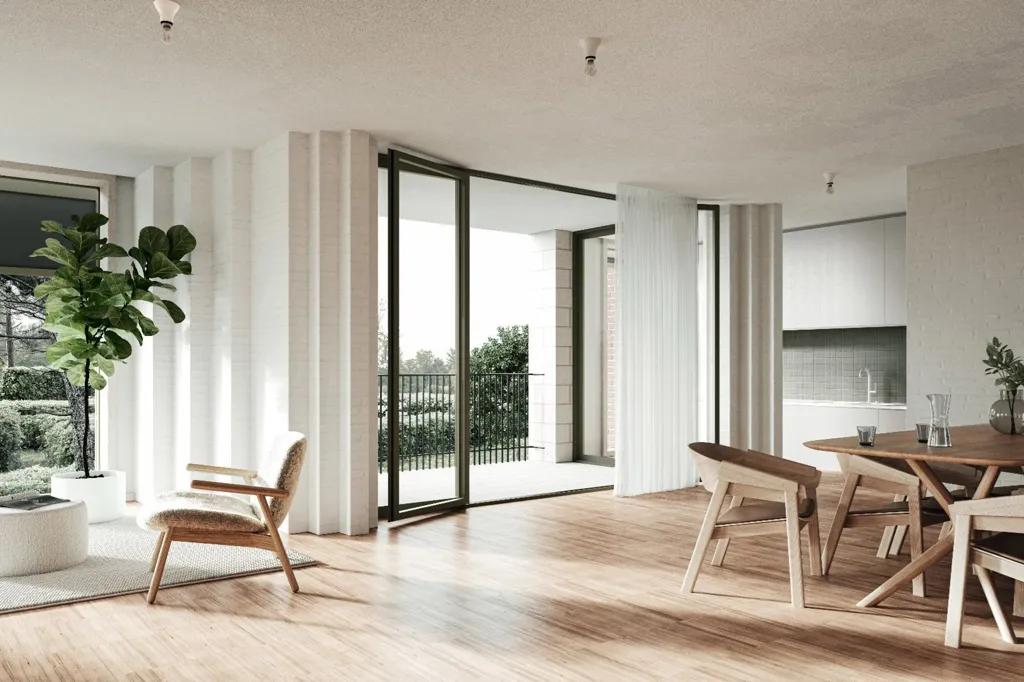 Salle à manger - Appartement avec Terrasse à Lennik