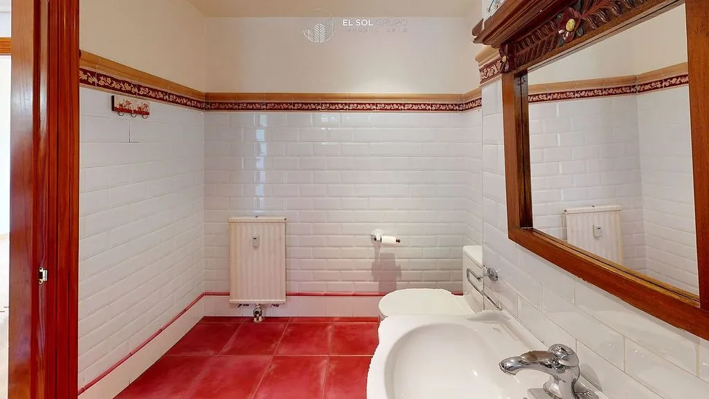 Salles de bain - Apartment with Garden View in Gijón