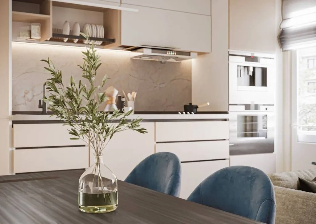 Cuisine - Luxury Penthouse with Terrace in Milan