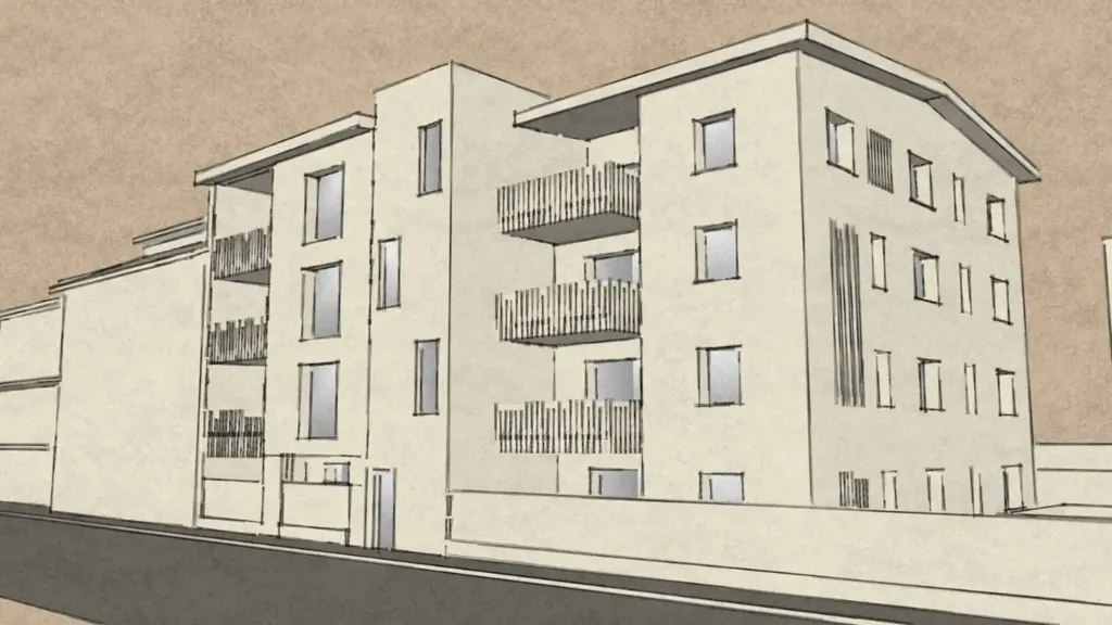 New Apartment with East and West Balconies in Piacenza